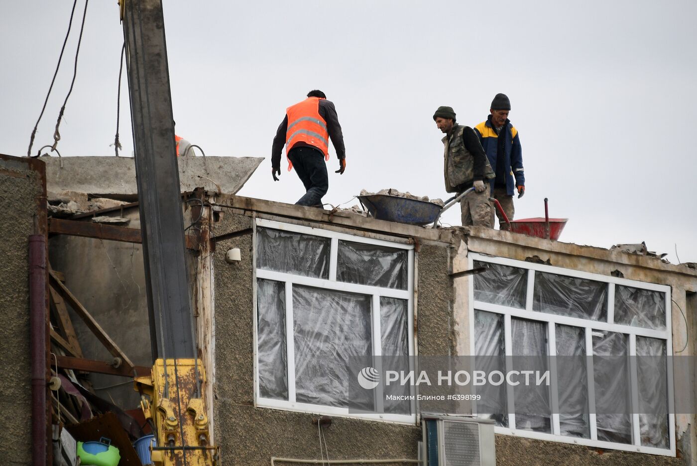 Восстановление мирной жизни в Степанакерте 