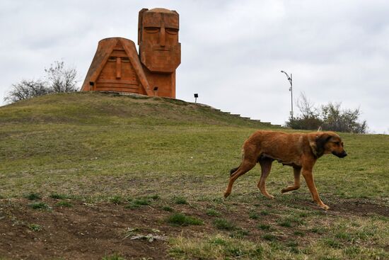 Восстановление мирной жизни в Степанакерте 