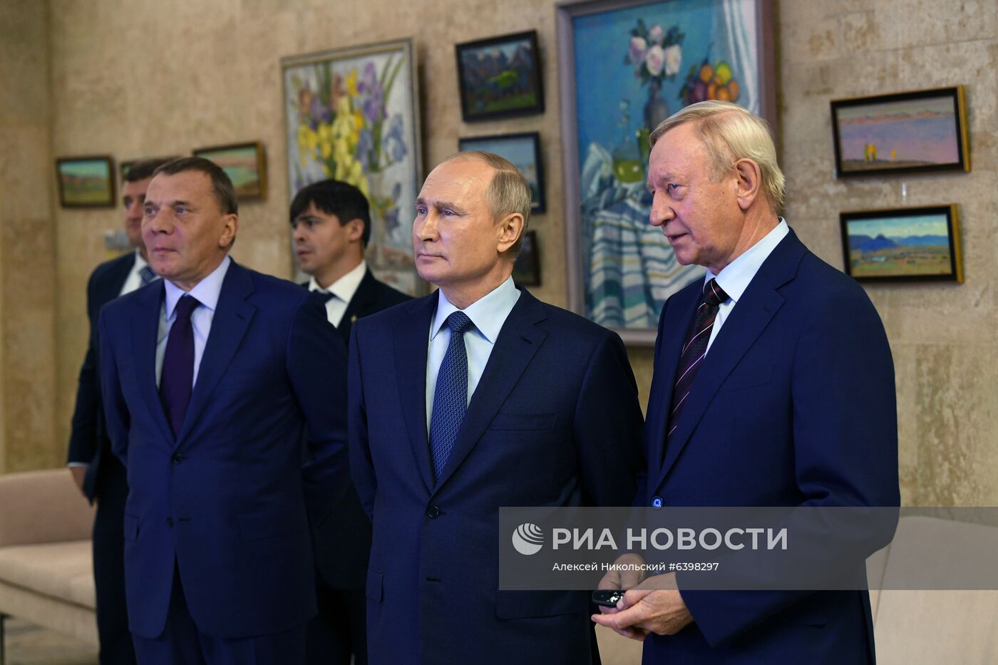 Рабочая поездка президента РФ В. Путина в Нижегородскую область