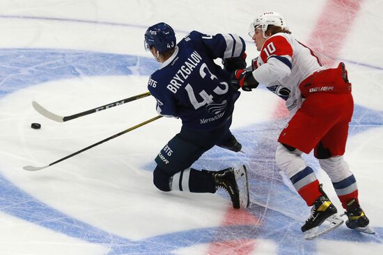 Хоккей. КХЛ. Матч "Динамо" (Москва) - "Локомотив"