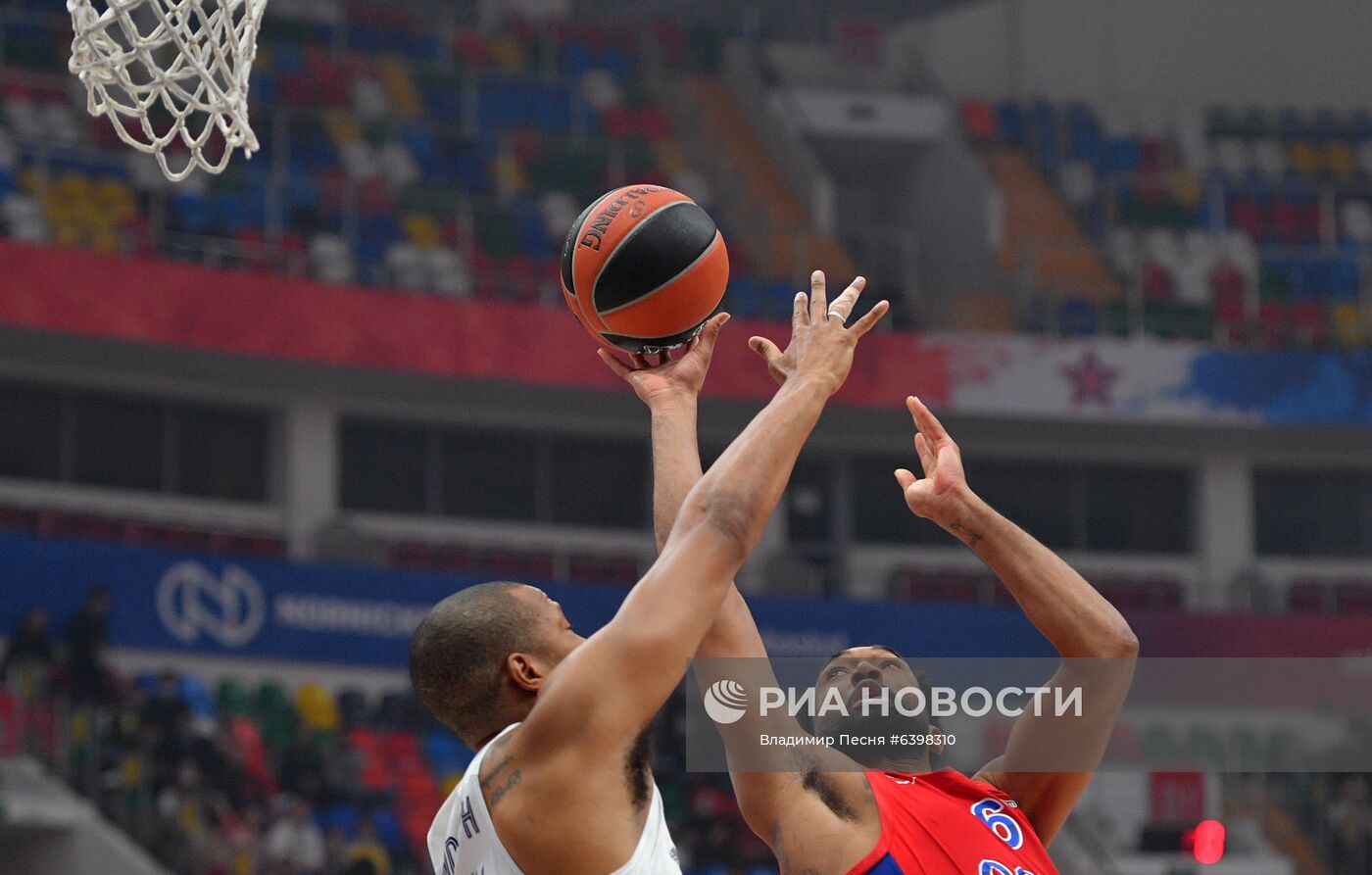 Баскетбол. Евролига. Матч ЦСКА - "Реал"