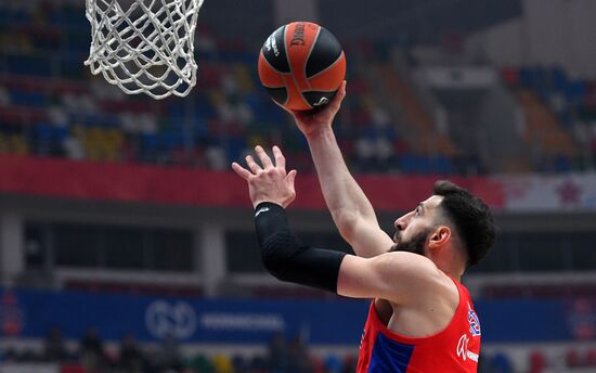 Баскетбол. Евролига. Матч ЦСКА - "Реал"