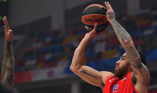 Баскетбол. Евролига. Матч ЦСКА - "Реал"