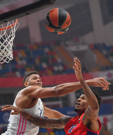 Баскетбол. Евролига. Матч ЦСКА - "Реал"