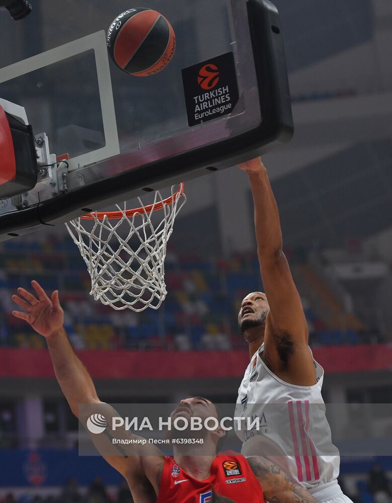 Баскетбол. Евролига. Матч ЦСКА - "Реал"