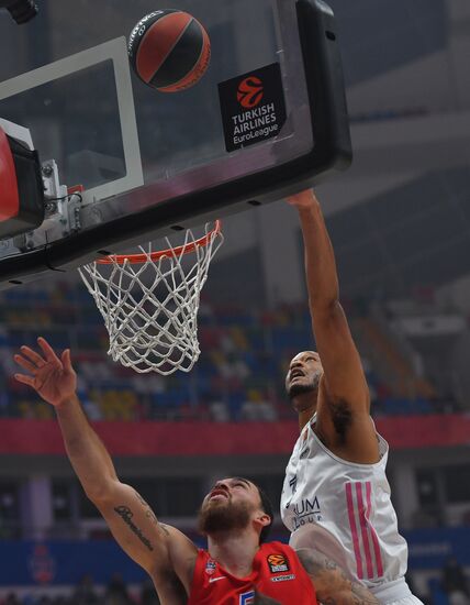 Баскетбол. Евролига. Матч ЦСКА - "Реал"