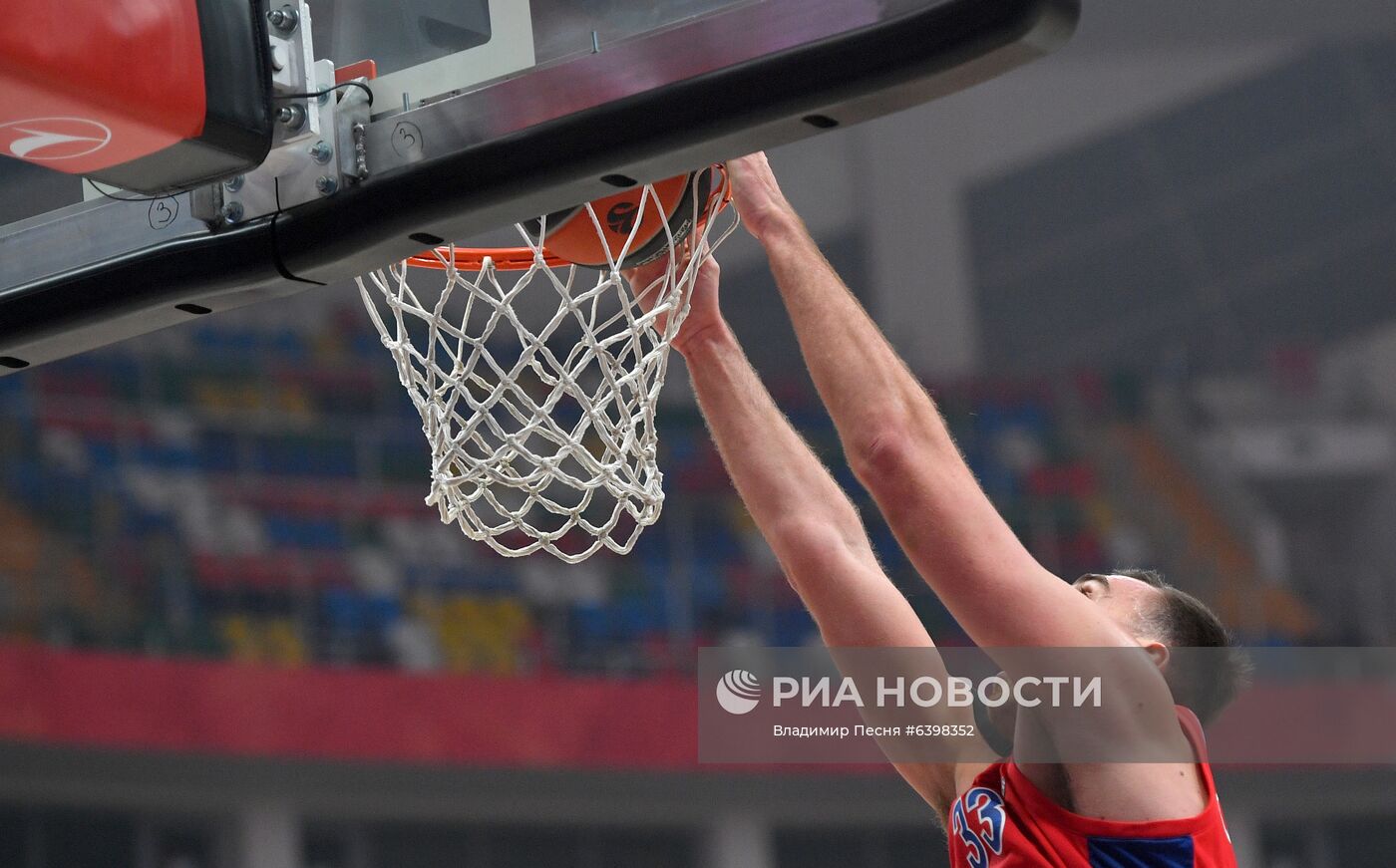 Баскетбол. Евролига. Матч ЦСКА - "Реал"