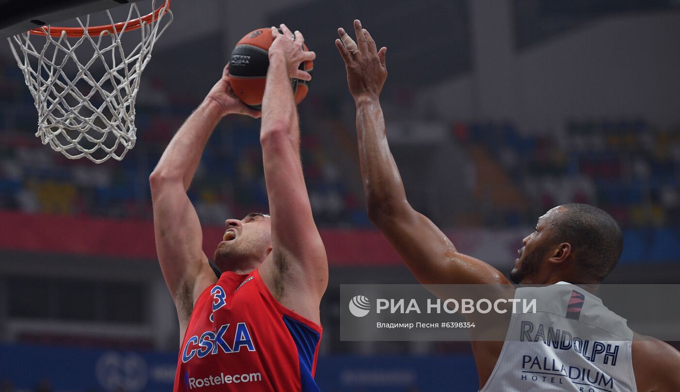 Баскетбол. Евролига. Матч ЦСКА - "Реал"