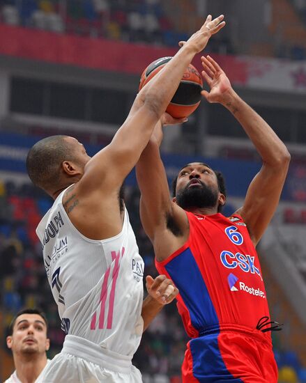 Баскетбол. Евролига. Матч ЦСКА - "Реал"