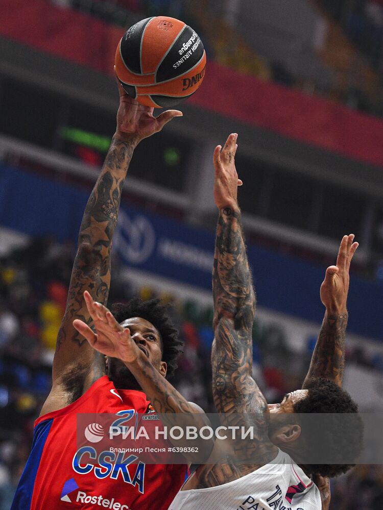 Баскетбол. Евролига. Матч ЦСКА - "Реал"
