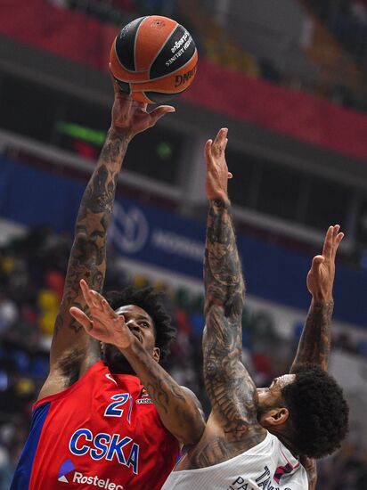 Баскетбол. Евролига. Матч ЦСКА - "Реал"