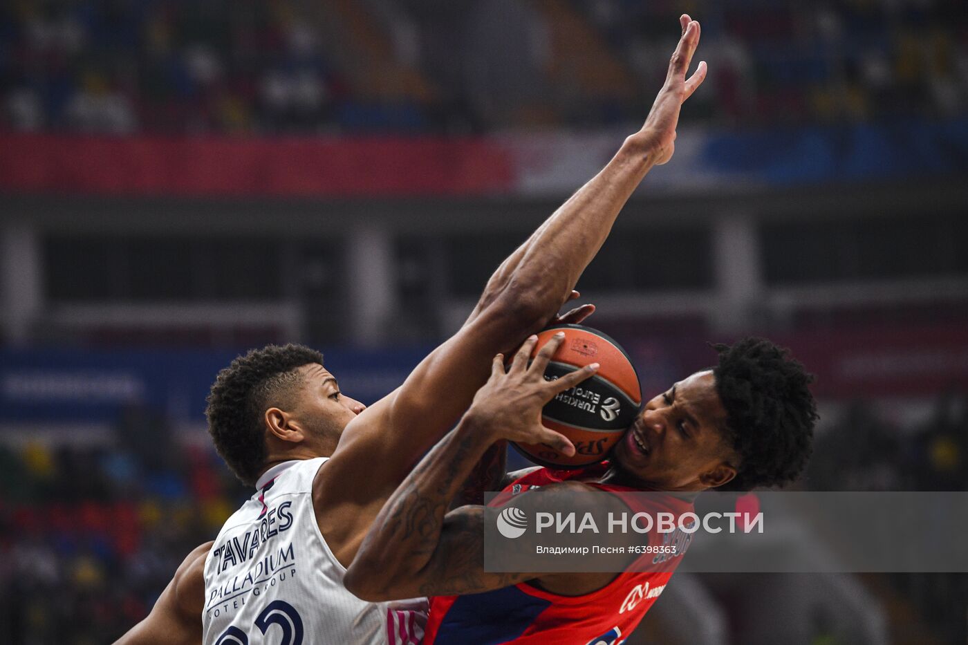 Баскетбол. Евролига. Матч ЦСКА - "Реал"