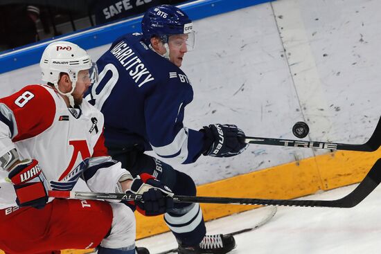 Хоккей. КХЛ. Матч "Динамо" (Москва) - "Локомотив"