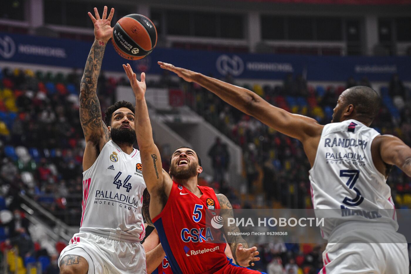 Баскетбол. Евролига. Матч ЦСКА - "Реал"