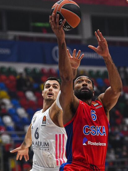 Баскетбол. Евролига. Матч ЦСКА - "Реал"