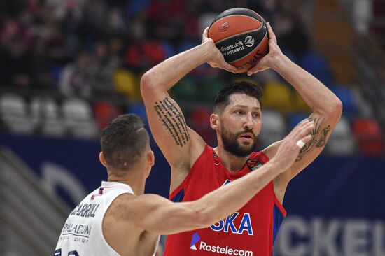 Баскетбол. Евролига. Матч ЦСКА - "Реал"
