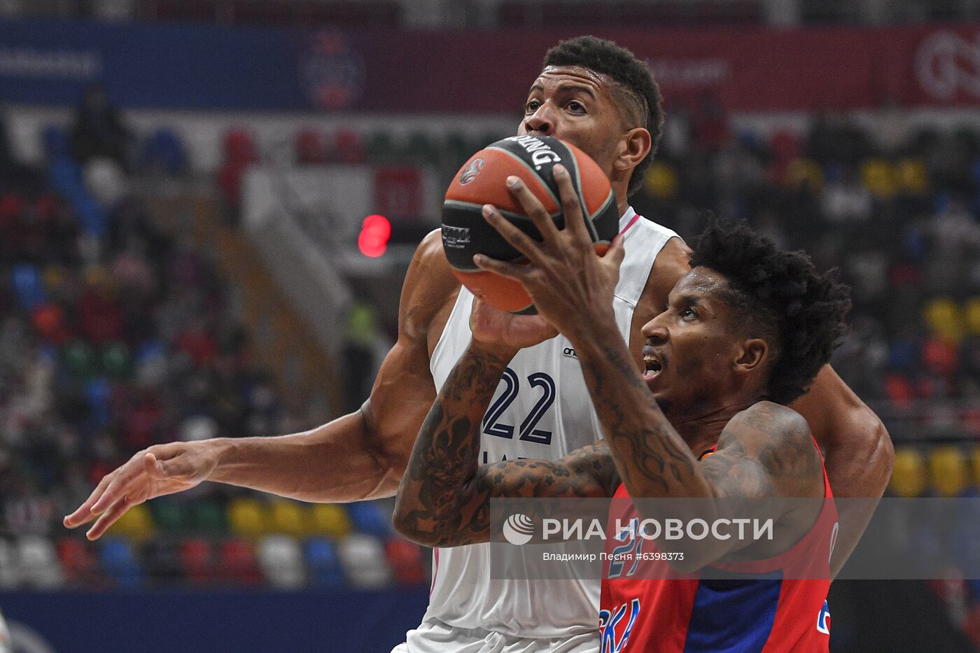 Баскетбол. Евролига. Матч ЦСКА - "Реал"