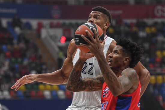 Баскетбол. Евролига. Матч ЦСКА - "Реал"