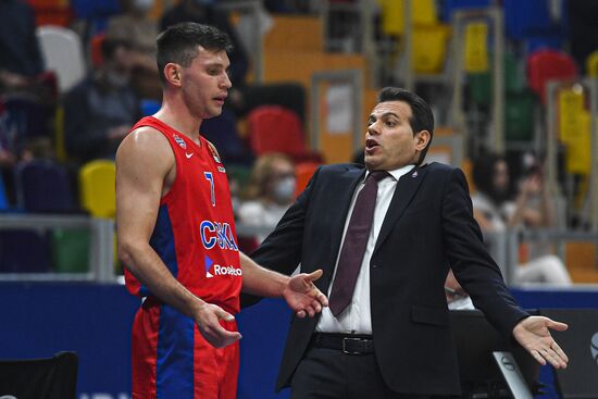 Баскетбол. Евролига. Матч ЦСКА - "Реал"
