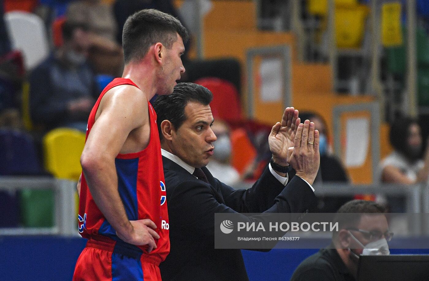 Баскетбол. Евролига. Матч ЦСКА - "Реал"