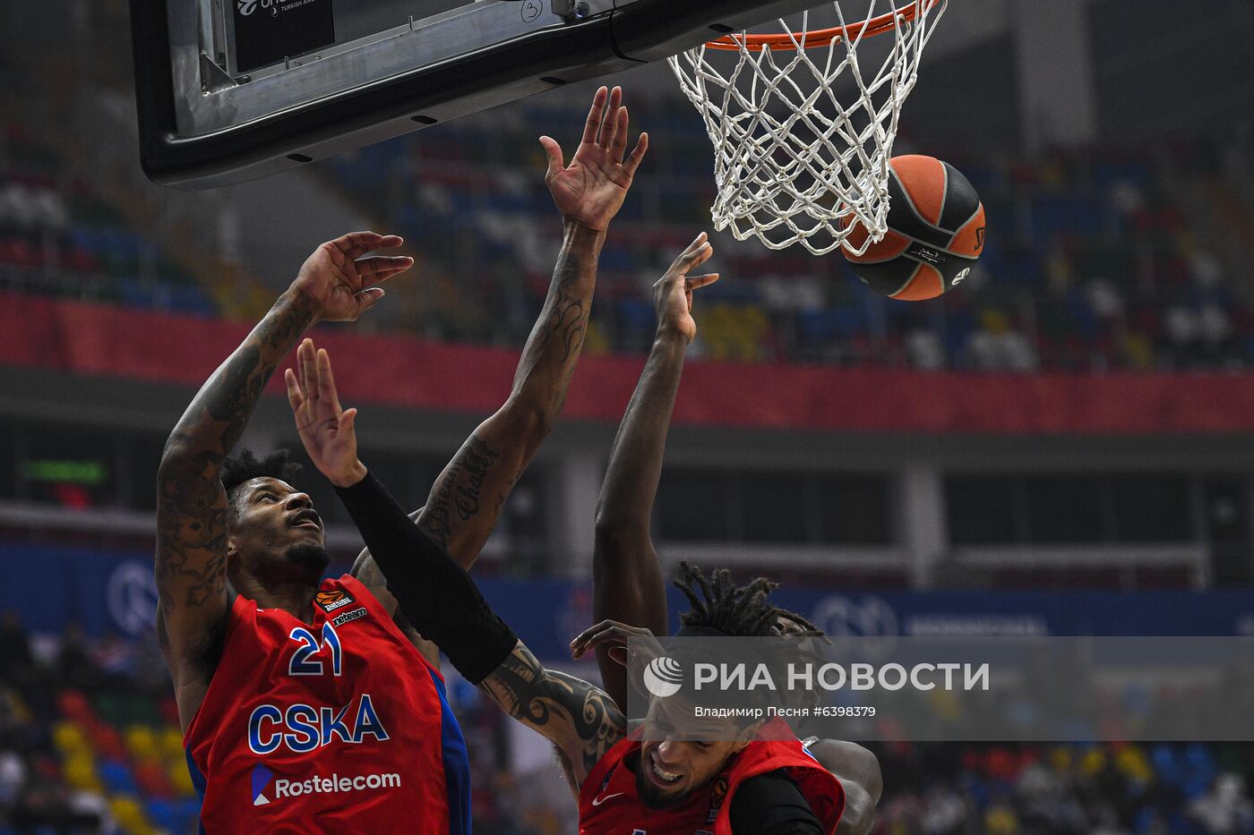 Баскетбол. Евролига. Матч ЦСКА - "Реал"