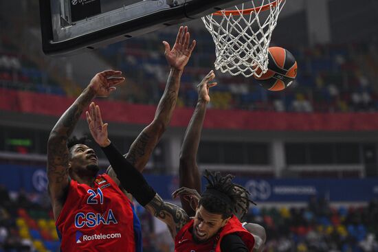 Баскетбол. Евролига. Матч ЦСКА - "Реал"