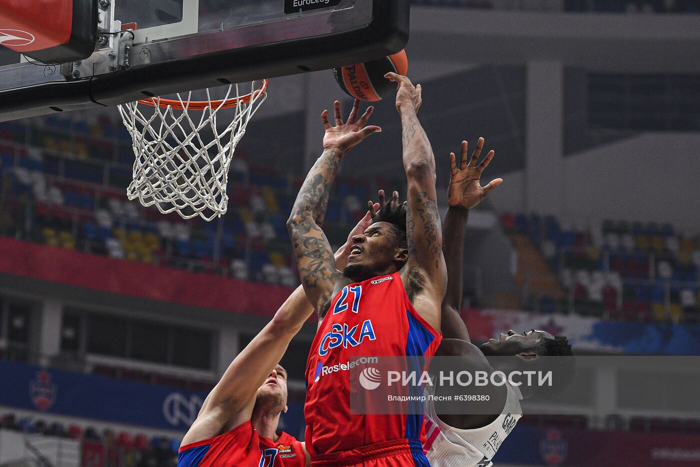 Баскетбол. Евролига. Матч ЦСКА - "Реал"