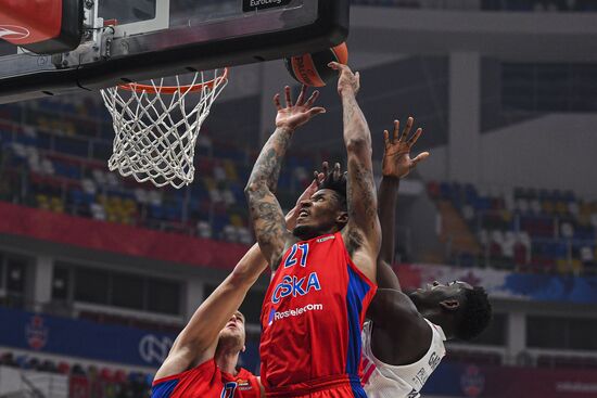 Баскетбол. Евролига. Матч ЦСКА - "Реал"