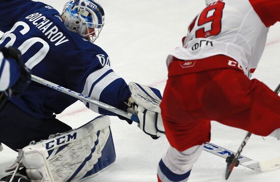 Хоккей. КХЛ. Матч "Динамо" (Москва) - "Локомотив"