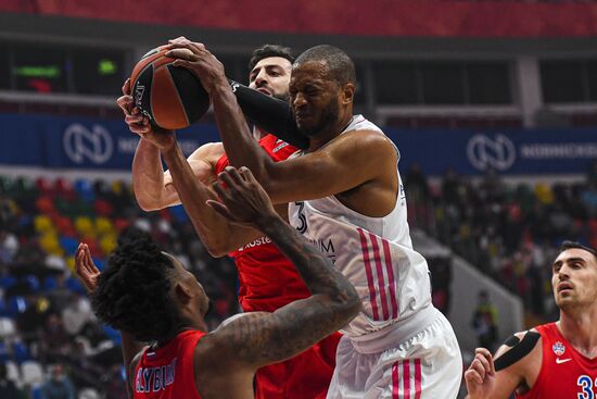 Баскетбол. Евролига. Матч ЦСКА - "Реал"