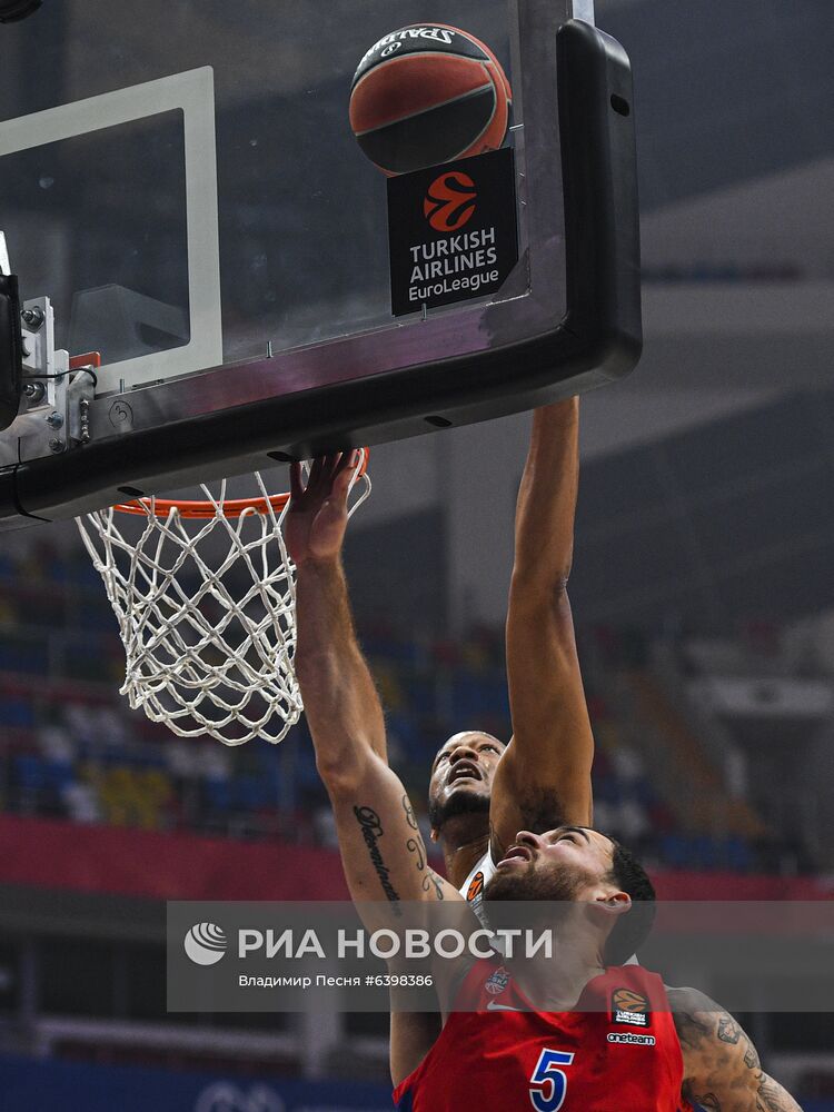 Баскетбол. Евролига. Матч ЦСКА - "Реал"