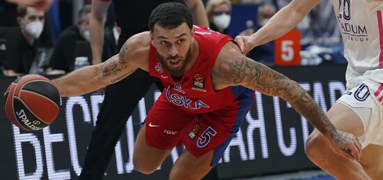 Баскетбол. Евролига. Матч ЦСКА - "Реал"