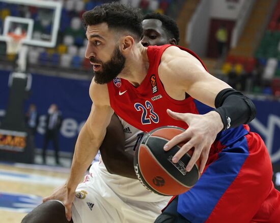 Баскетбол. Евролига. Матч ЦСКА - "Реал"