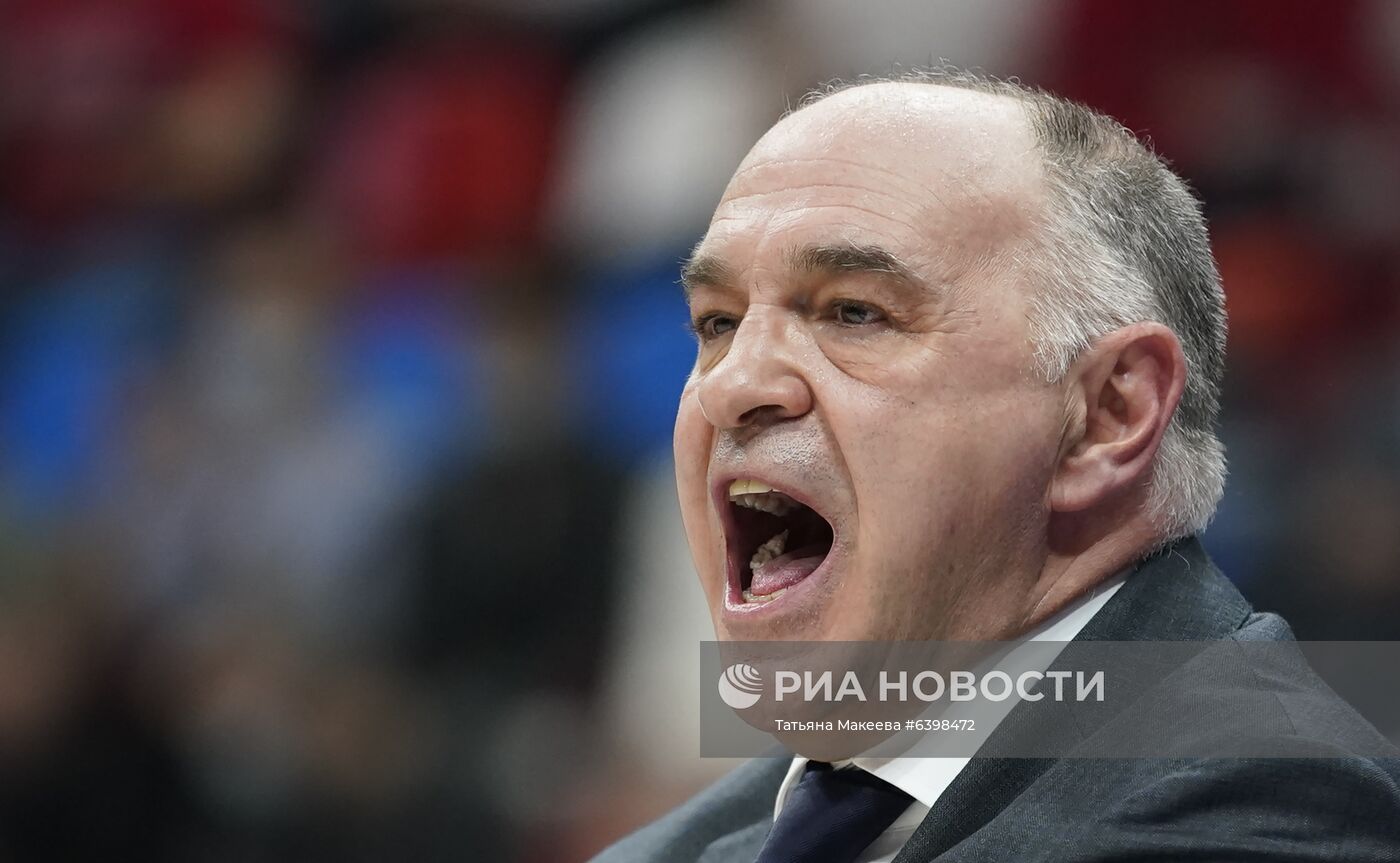 Баскетбол. Евролига. Матч ЦСКА - "Реал"