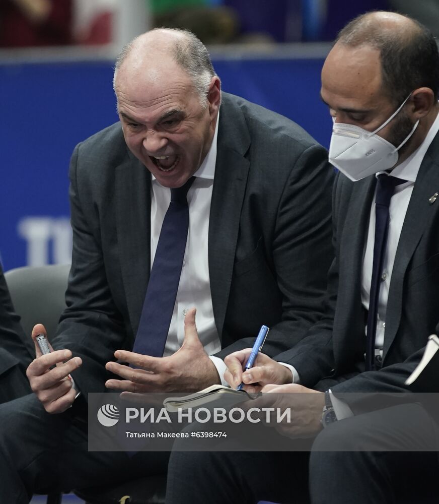 Баскетбол. Евролига. Матч ЦСКА - "Реал"