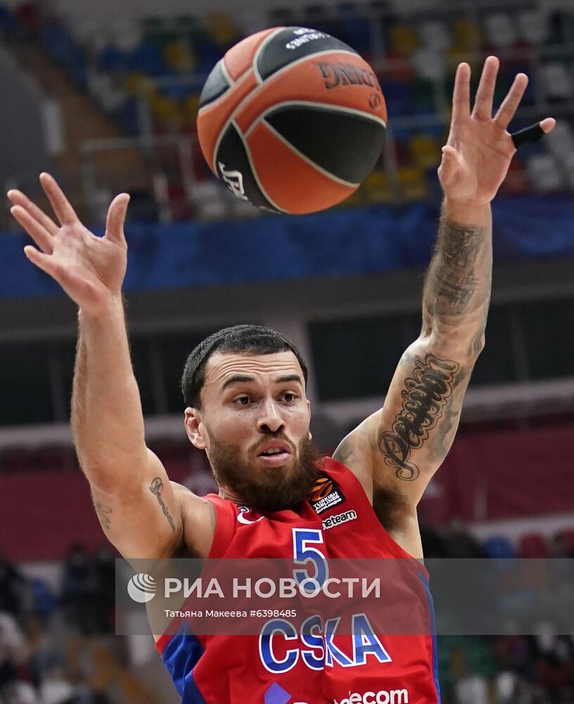 Баскетбол. Евролига. Матч ЦСКА - "Реал"
