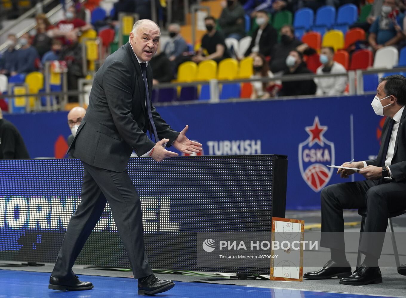 Баскетбол. Евролига. Матч ЦСКА - "Реал"