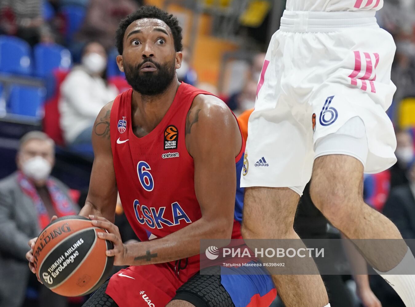 Баскетбол. Евролига. Матч ЦСКА - "Реал"
