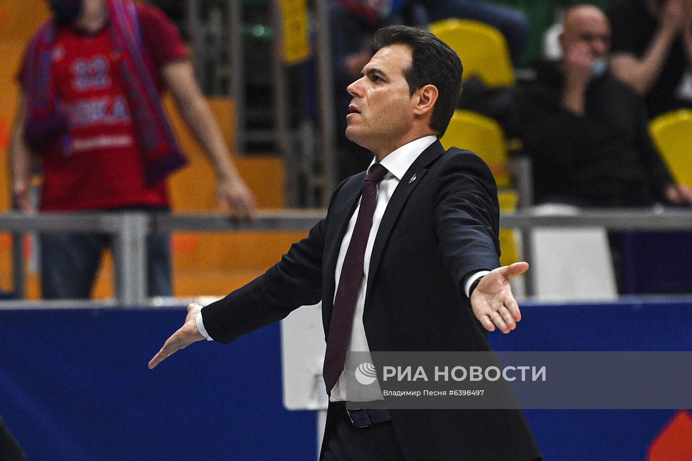 Баскетбол. Евролига. Матч ЦСКА - "Реал"