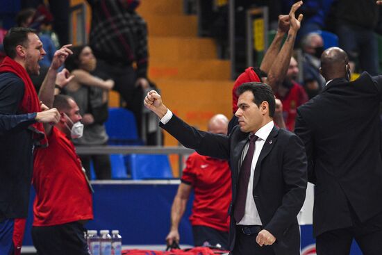 Баскетбол. Евролига. Матч ЦСКА - "Реал"