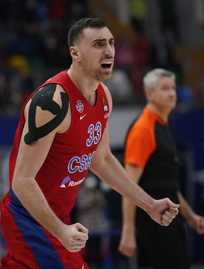 Баскетбол. Евролига. Матч ЦСКА - "Реал"
