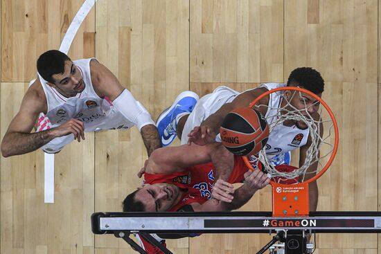 Баскетбол. Евролига. Матч ЦСКА - "Реал"