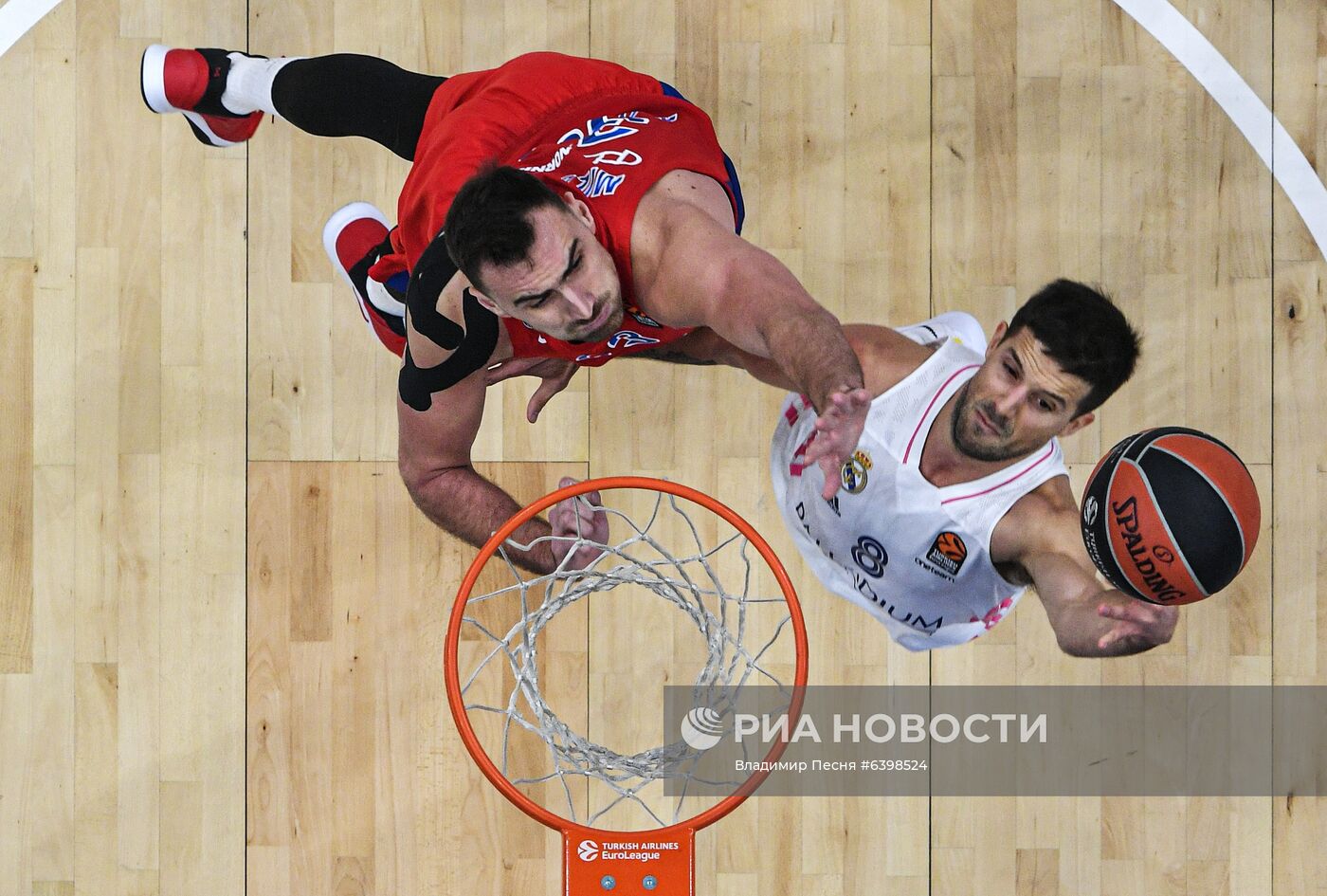 Баскетбол. Евролига. Матч ЦСКА "Реал"