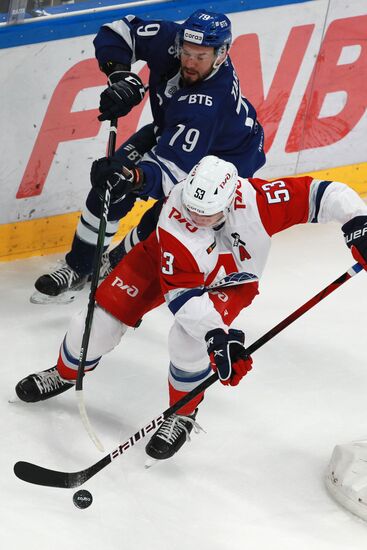 Хоккей. КХЛ. Матч "Динамо" (Москва) - "Локомотив"