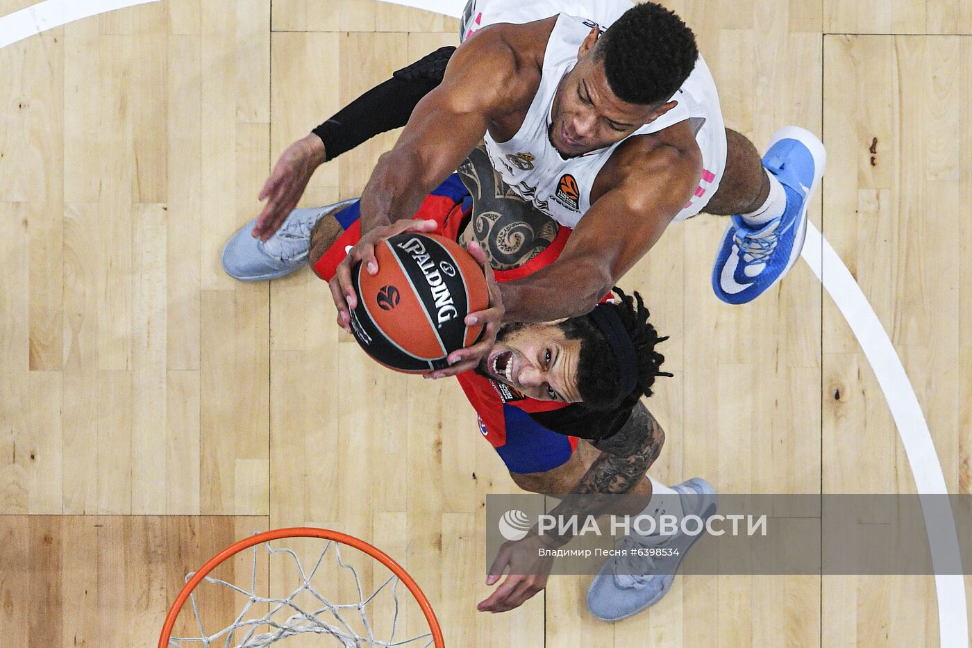 Баскетбол. Евролига. Матч ЦСКА "Реал"