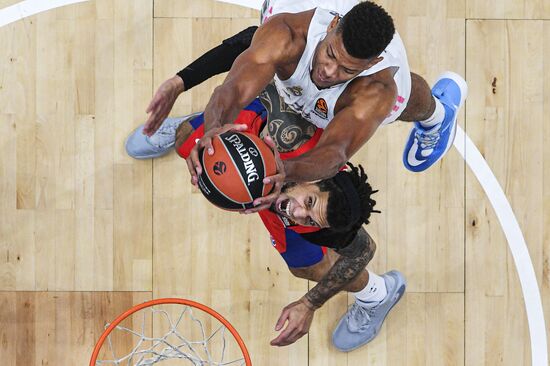 Баскетбол. Евролига. Матч ЦСКА  "Реал"