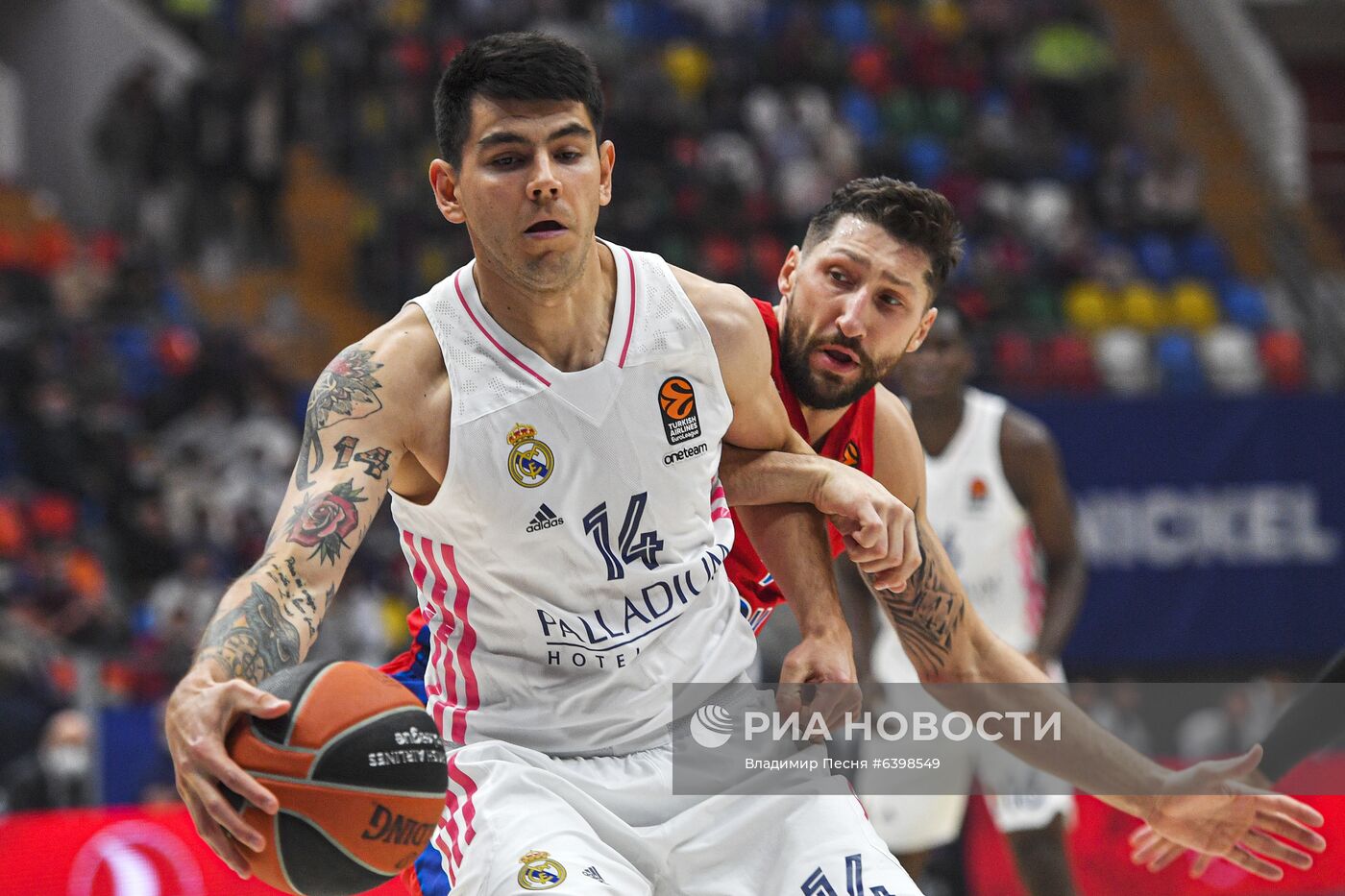 Баскетбол. Евролига. Матч ЦСКА "Реал"