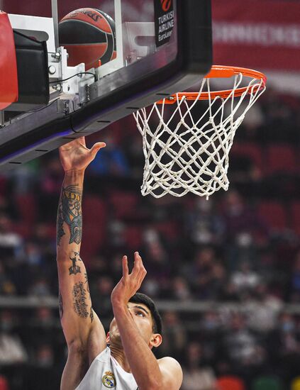 Баскетбол. Евролига. Матч ЦСКА  "Реал"