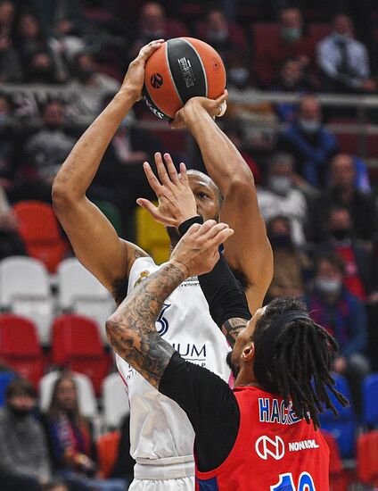 Баскетбол. Евролига. Матч ЦСКА  "Реал"