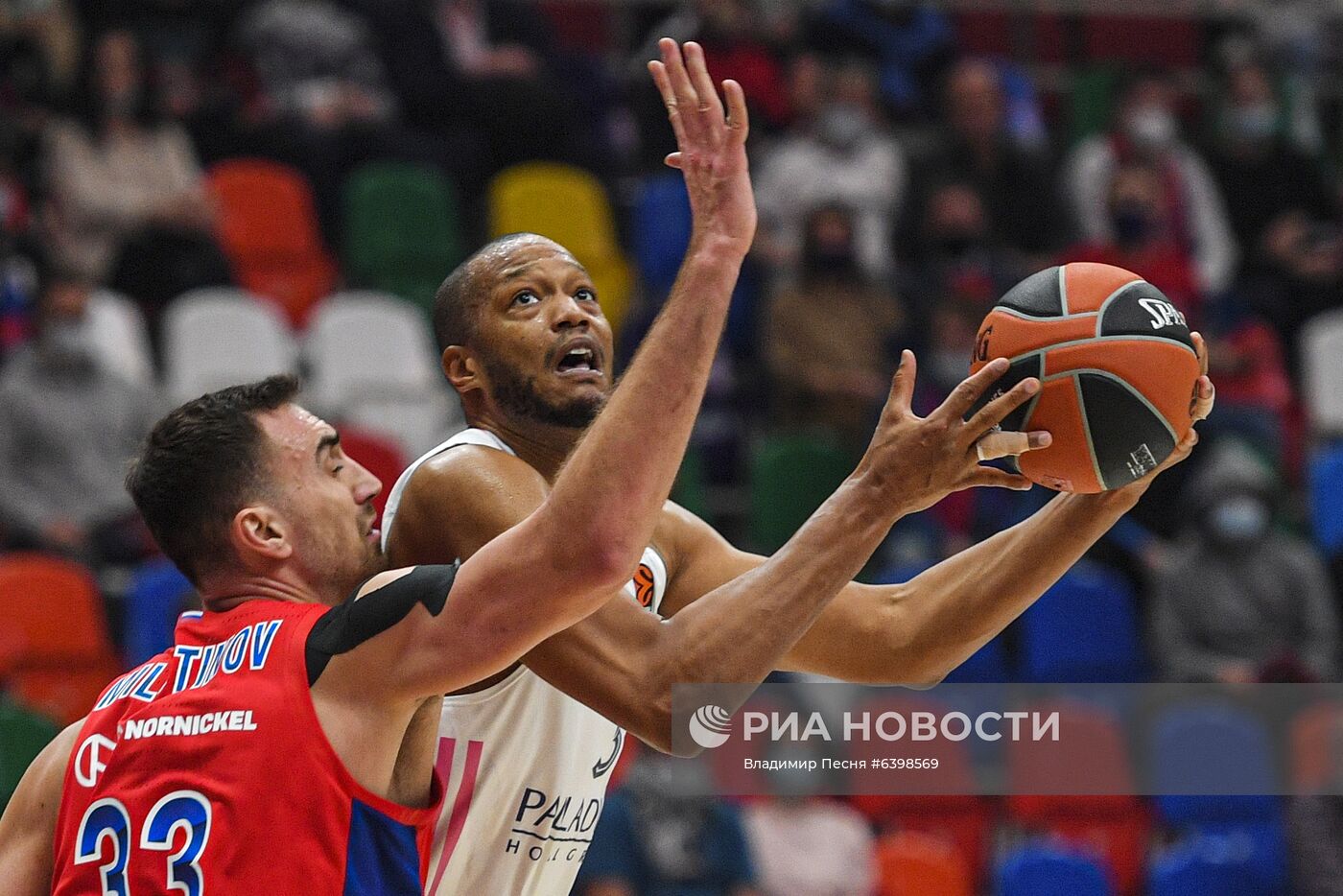Баскетбол. Евролига. Матч ЦСКА "Реал"